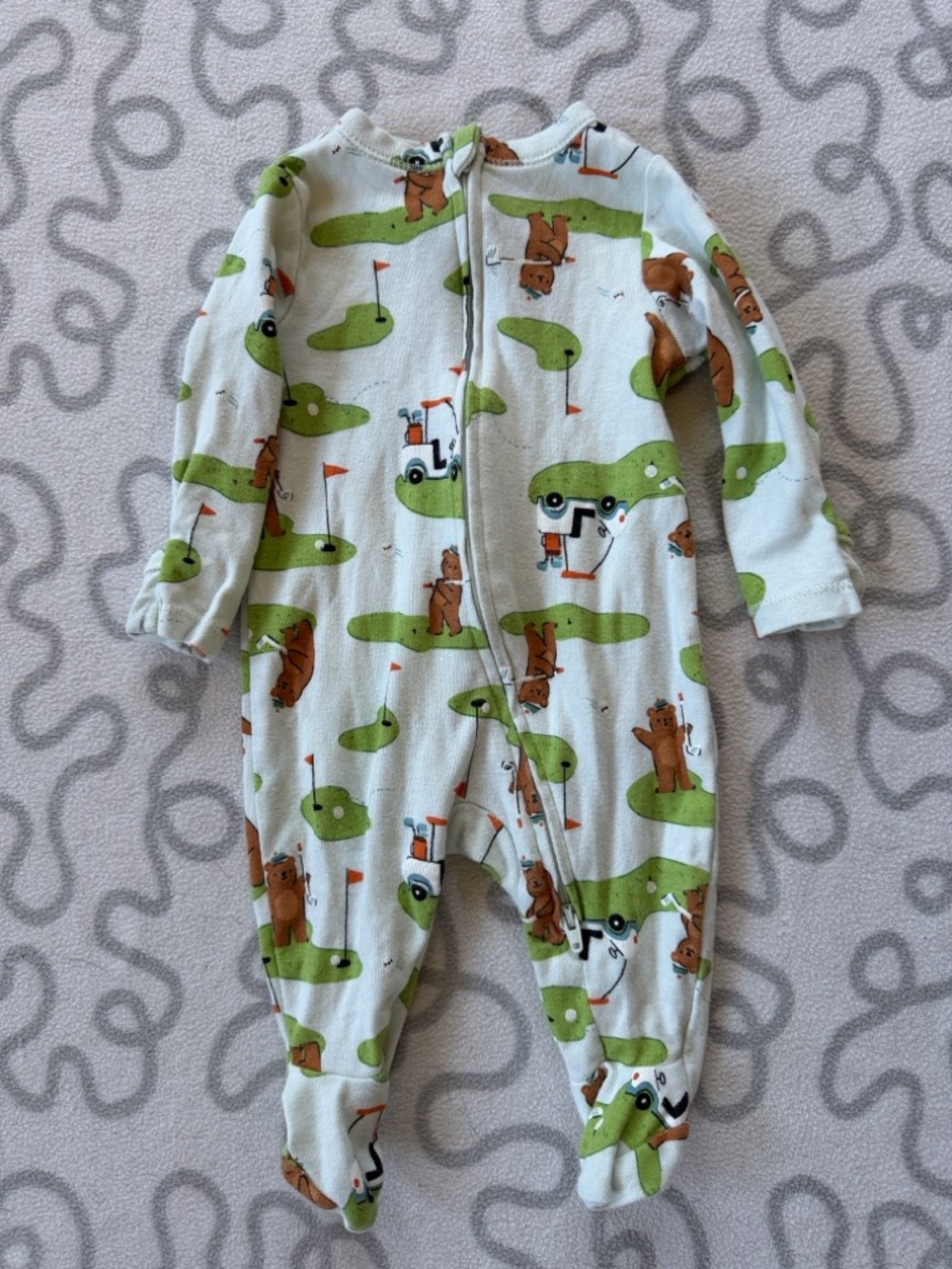 Old Navy Golf Two-Way Zipper Footie